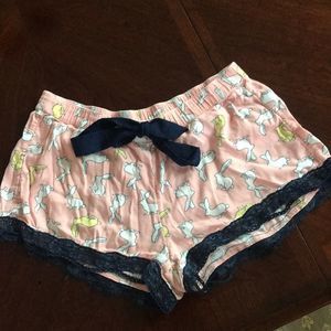 Pajama shorts